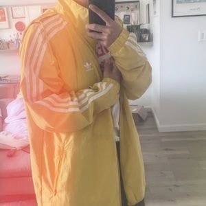 Yellow Adidas Originals Track Jacket